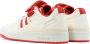 Adidas Originals Forum Low Heren Sneakers Schoenen Wit-Rood GW2043 - Thumbnail 5