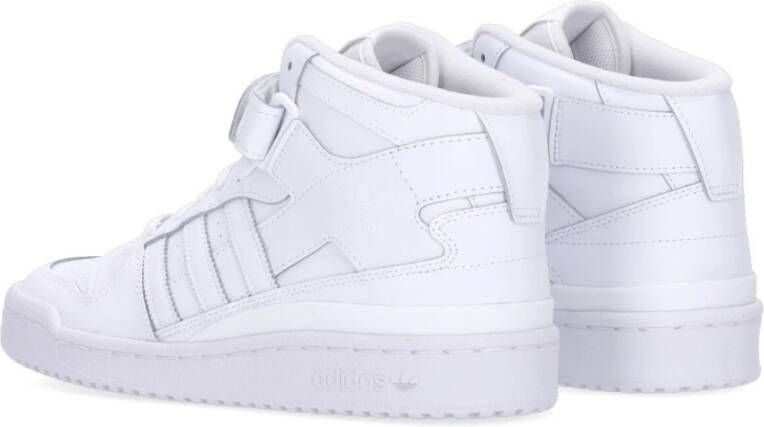 Adidas Forum Mid Basketbalschoen Wit White Unisex