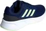 Adidas Performance Galaxy 6 hardloopschoenen donkerblauw lichtgroen - Thumbnail 7