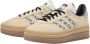 Adidas Gazelle Bold Cream Black Leopard Beige Heren - Thumbnail 6