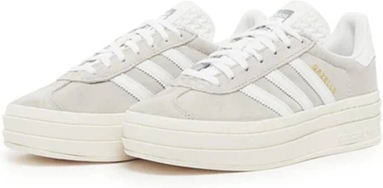 Adidas Gewaagde Grijze Witte Sneaker Gray Dames