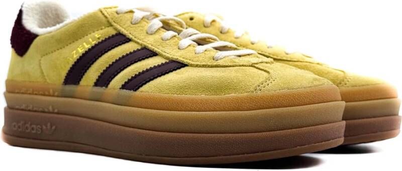 Adidas Gazelle Bold Sneakers Yellow Dames