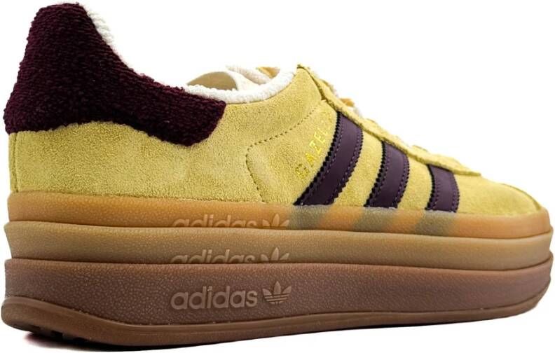 Adidas Gazelle Bold Sneakers Yellow Dames