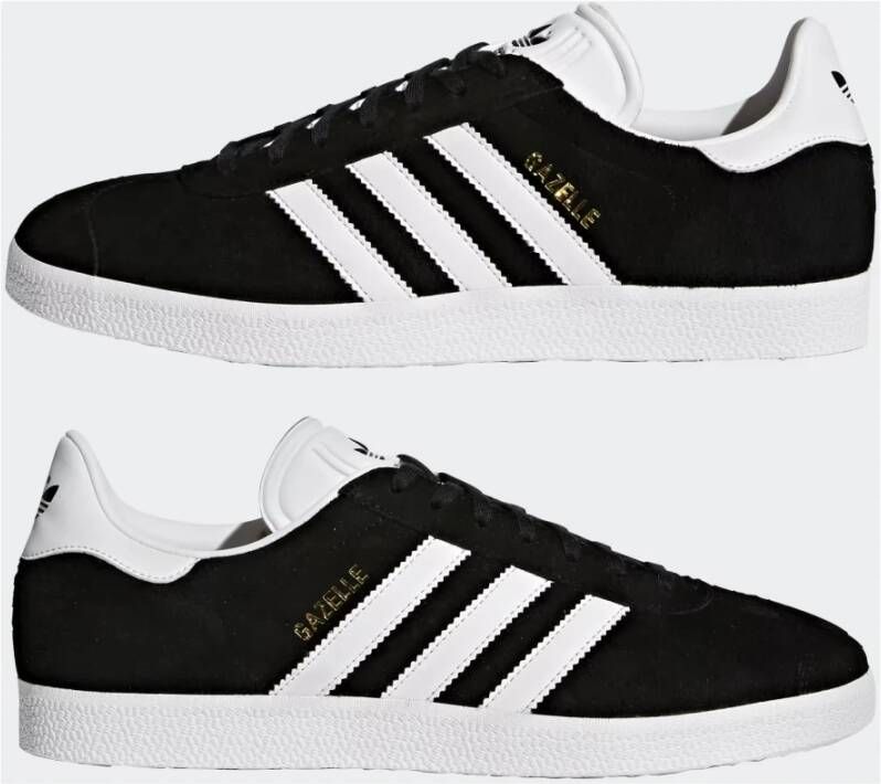 Adidas Gazelle Core Black White Sneakers Black Heren