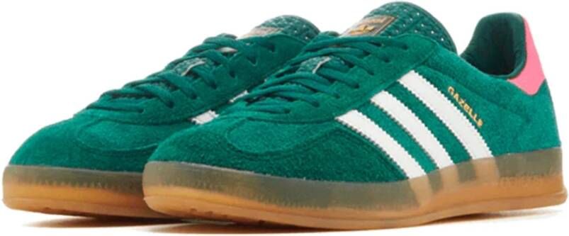 Adidas Gazelle Indoor Groen Roze Sneaker Green Dames