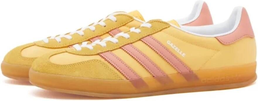 Adidas Gazelle Indoor Semi Spark Sneakers Yellow Dames
