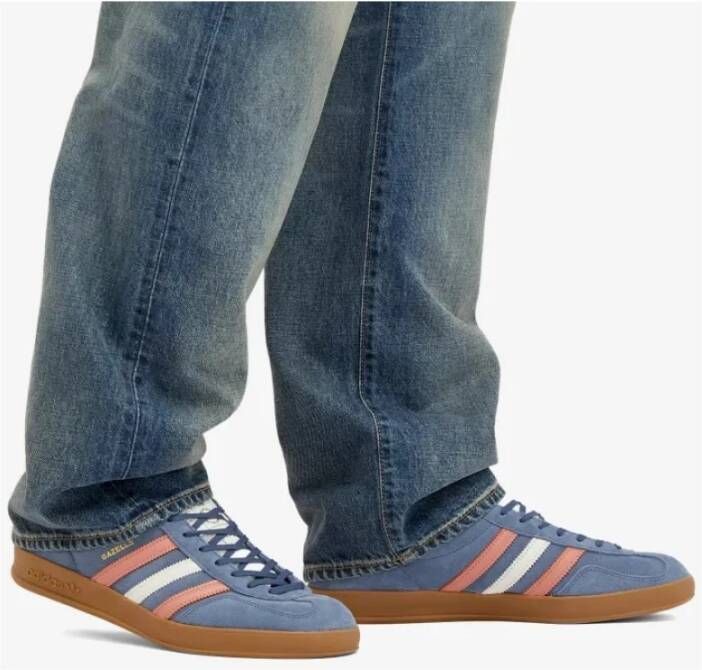 Adidas Gazelle Indoor Sneakers Blauw Wonder Multicolor Heren