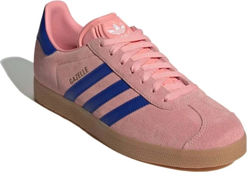 Adidas Gazelle 'Semi Pink Spark Lucid Blue' Pink Unisex