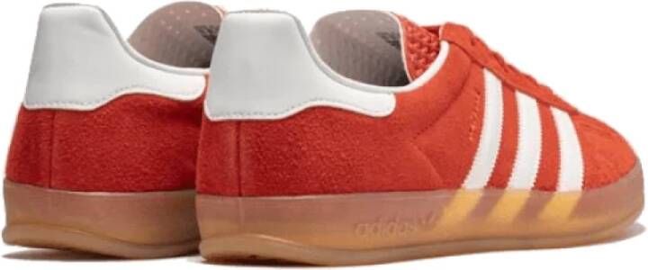 Adidas Gedurfd Oranje Indoor Sneakers Gazelle Stijl