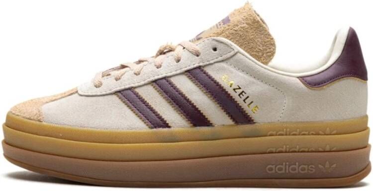 Adidas Gedurfd Room Wit Maroon Beige Sneakers Multicolor Dames