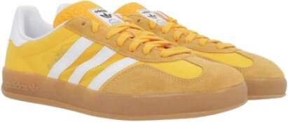 Adidas Gele nylon en suède sneakers Yellow Heren