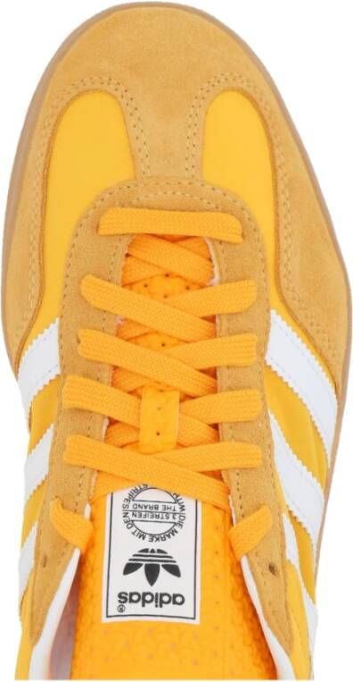 Adidas Gele nylon en suède sneakers Yellow Heren