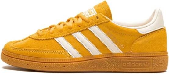 Adidas Gele suède lage sneakers Yellow Heren