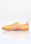 Adidas Gestructureerde Gazelle Indoor Sneakers Orange Heren - Thumbnail 9