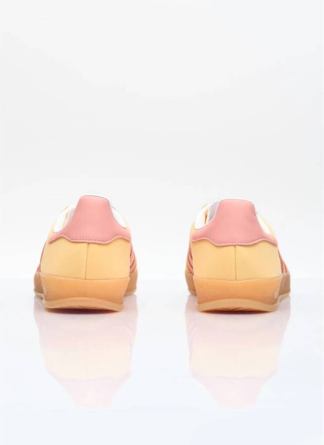 Adidas Gestructureerde Gazelle Indoor Sneakers Orange Heren