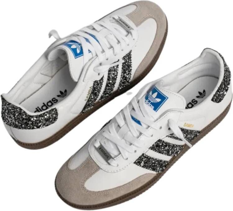 Adidas Glitter Samba Sneakers Zilver Gray Dames