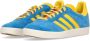 Adidas Gouden Lage Sneaker met Suède Bovenwerk Blue Heren - Thumbnail 6