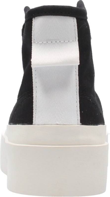 Adidas Gouden Platform Sneakers Black Dames