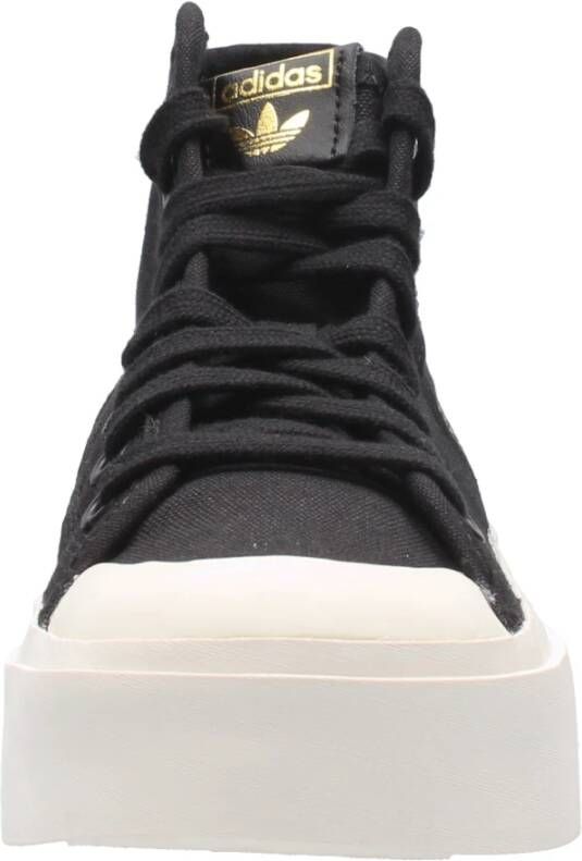 Adidas Gouden Platform Sneakers Black Dames