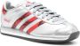 Adidas Grijze Leren Sneakers met Snakeskin Detail - Thumbnail 4