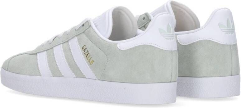 Adidas Groene lage sneaker met gouden accenten Green Heren