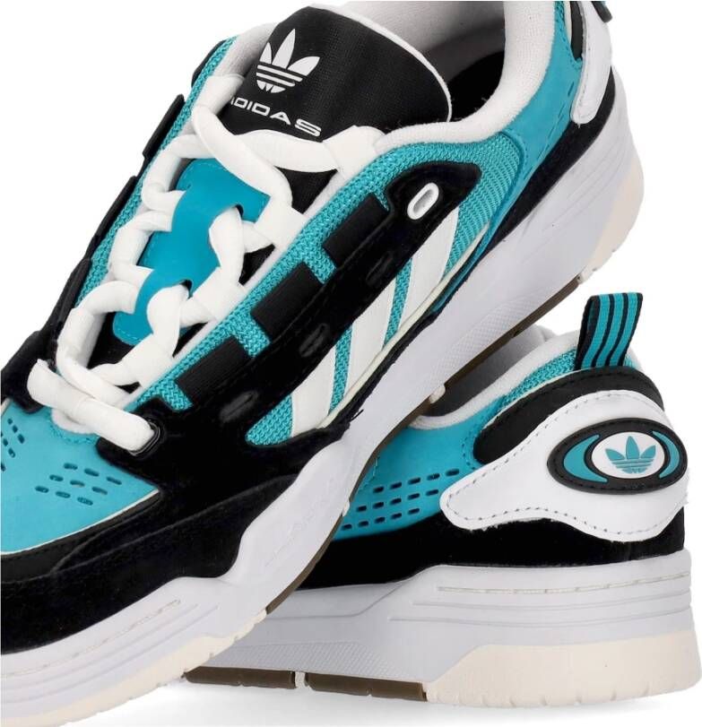 Adidas Groene Wolk Sneakers Retro Stijl