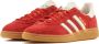 Adidas Rode Spezial Sneakers met Leren Details Red Heren - Thumbnail 7