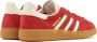 Adidas Rode Spezial Sneakers met Leren Details Red Heren - Thumbnail 9
