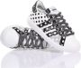 Adidas Handgemaakte Dames Sneakers Wit Grijs Zwart Multicolor Dames - Thumbnail 2