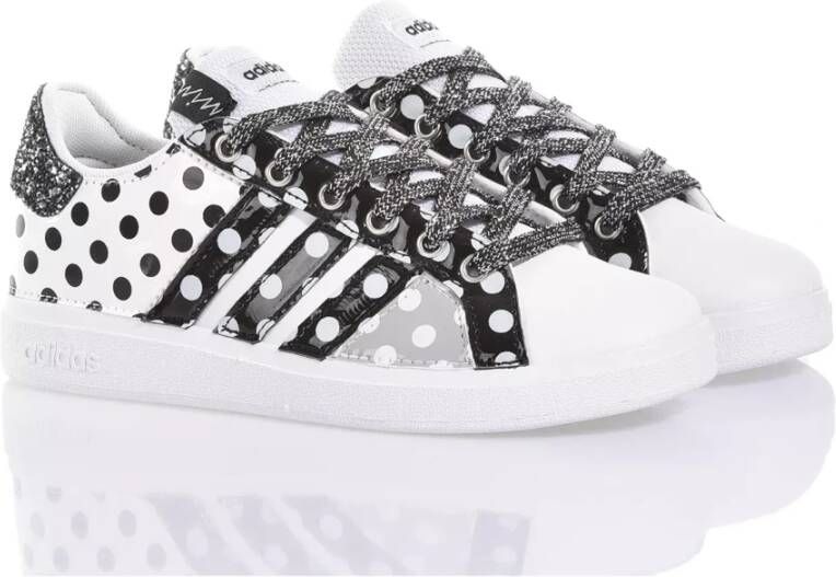 Adidas Handgemaakte Dames Sneakers Wit Grijs Zwart Multicolor Dames