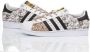 Adidas Handgemaakte Wit Goud Sneakers Multicolor Dames - Thumbnail 3