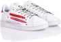 Adidas Handgemaakte Wit Rode Sneakers Multicolor Heren - Thumbnail 2