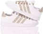 Adidas Handgemaakte witte champagne sneakers Multicolor Dames - Thumbnail 4