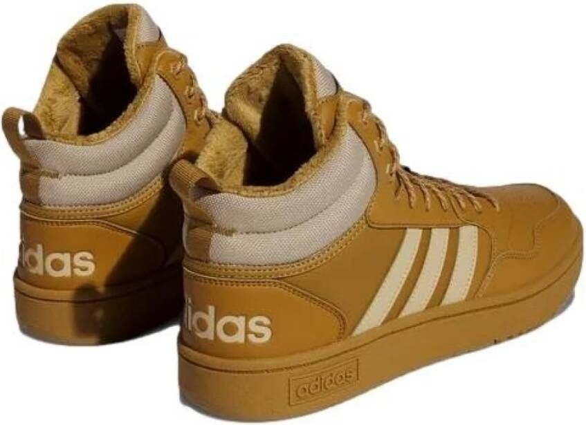 Adidas Herenschoenen Hoops 3.0 Mid WTR Beige Heren