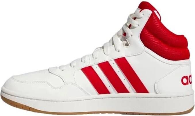 Adidas Herensneakers Hoops 3.0 Mid Wit Heren