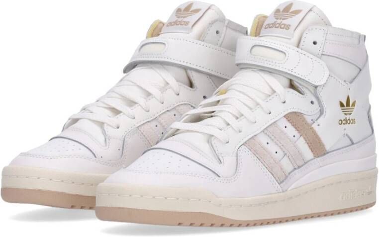 Adidas Hoge Basketbalschoen met X Design White Heren