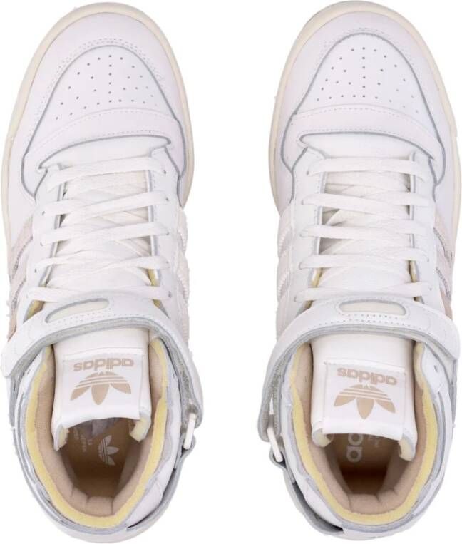 Adidas Hoge Basketbalschoen met X Design White Heren