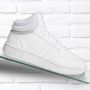 Adidas Sportswear Hoops Mid 3.0 sneakers wit grijs Imitatieleer 28 1 2 - Thumbnail 9