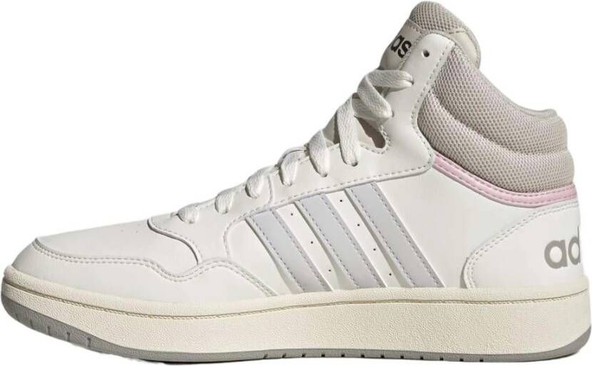 Adidas Hoops 3.0 Mid Sneakers White Dames