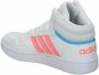 Adidas hoops mid 3.0 sneakers wit roze kinderen - Thumbnail 5