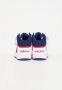Adidas Sportswear Hoop Mid sneakers wit blauw rood Imitatieleer 23 - Thumbnail 2
