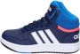 Adidas Perfor ce Hoops Mid Schoenen Kinderen Blauw - Thumbnail 89
