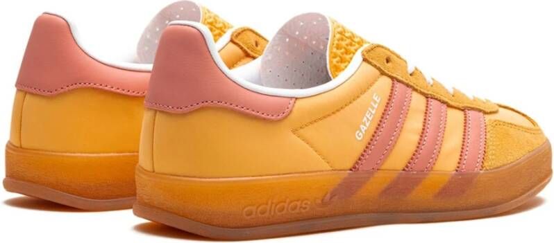 Adidas Indoor Gazelle Sneakers Yellow Dames