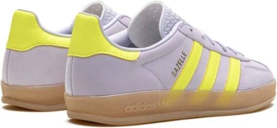 Adidas Indoor Gazelle Sneakers Zilver Geel Multicolor Dames