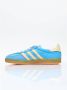 Adidas Originals Gazelle Indoor Dames Semi Blue Burst Almost Yellow Cloud White- Dames Semi Blue Burst Almost Yellow Cloud White - Thumbnail 7