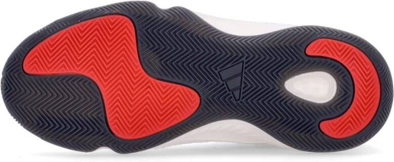 Adidas Kern Basketbalschoen Zwart Rood Wit Multicolor Heren
