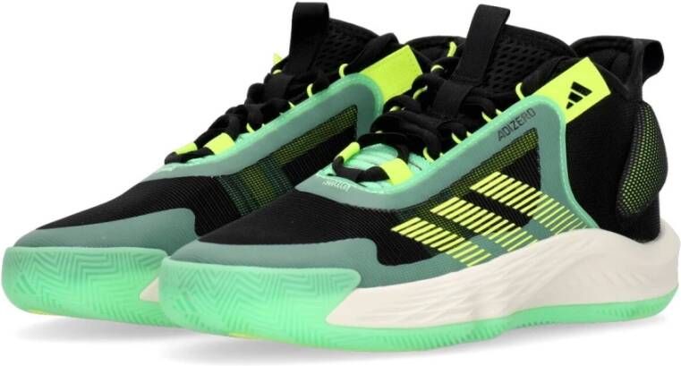 Adidas Kern Heren Basketbalschoen Zwart Geel Multicolor Heren