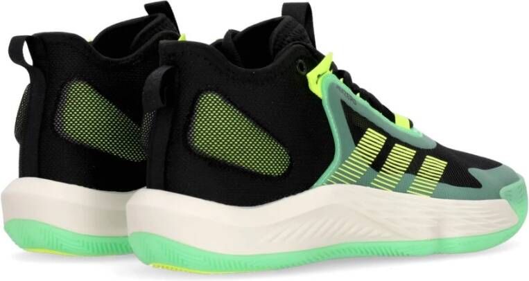 Adidas Kern Heren Basketbalschoen Zwart Geel Multicolor Heren