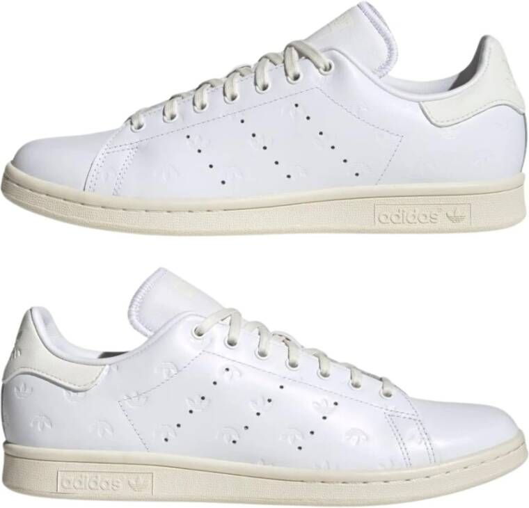 Adidas Klassieke Leren Witte Sneakers Mannen