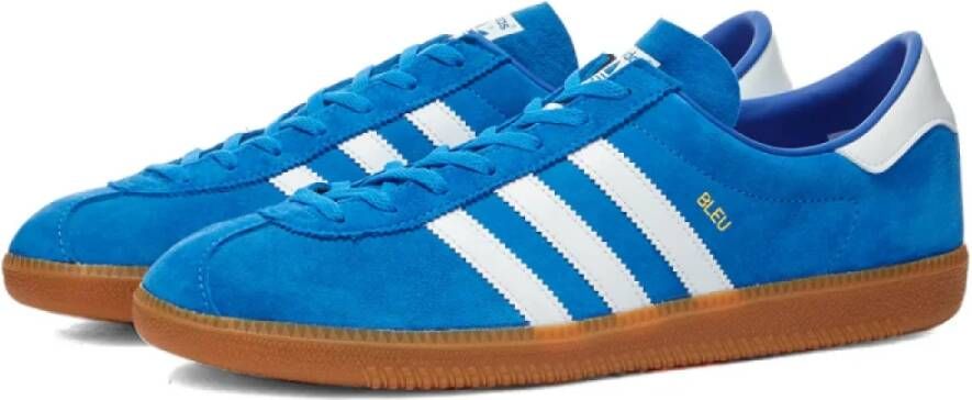 Adidas Koninklijk Blauwe Metallic Sneakers Blue Heren